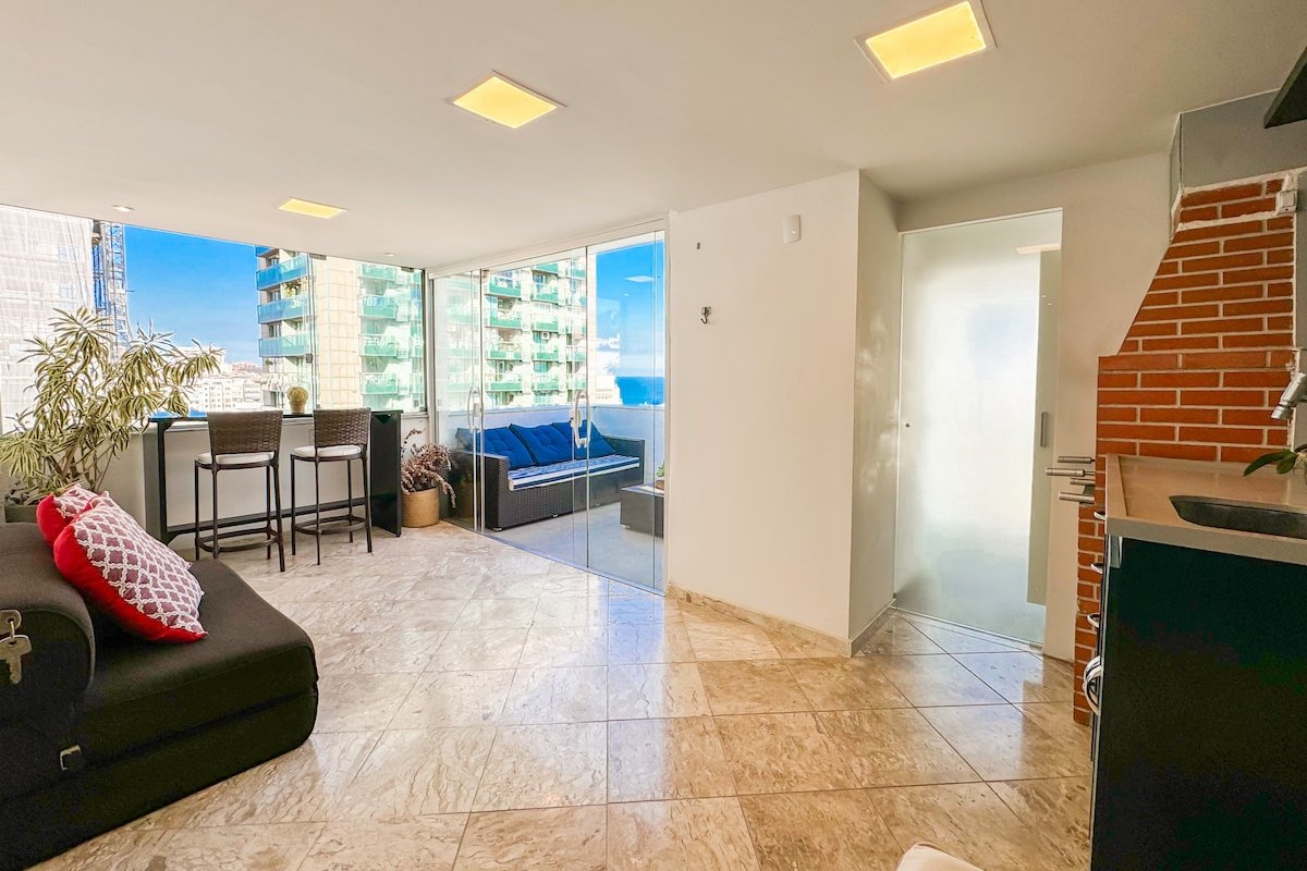 Cobertura vista mar com Piscina na Praia Ipanema gallery image 5