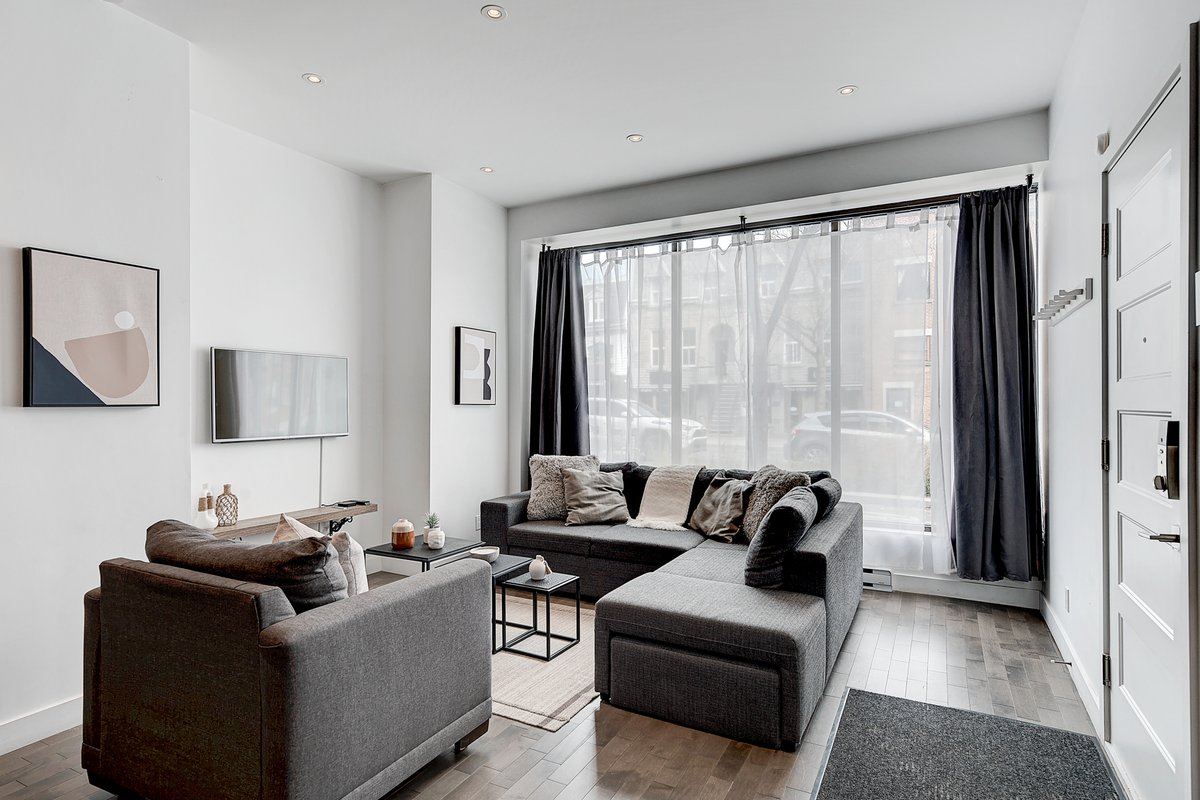 Sunny appartement plateau mont-royal parking 15$