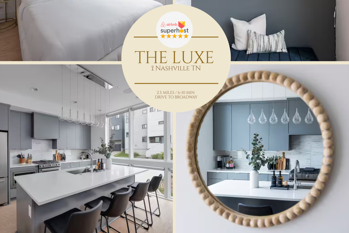 NEW! Modern Luxe – Minutes to DT NASH