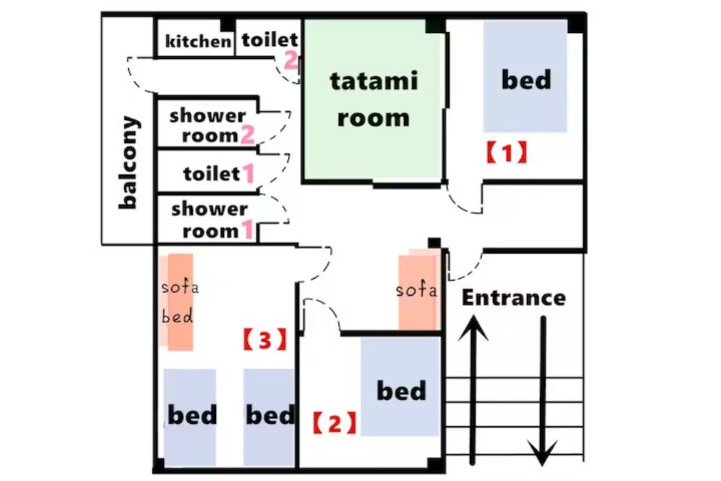 JR Yamanote 2 min/Walk To Shinjuku Center/Max 9ppl gallery image 4