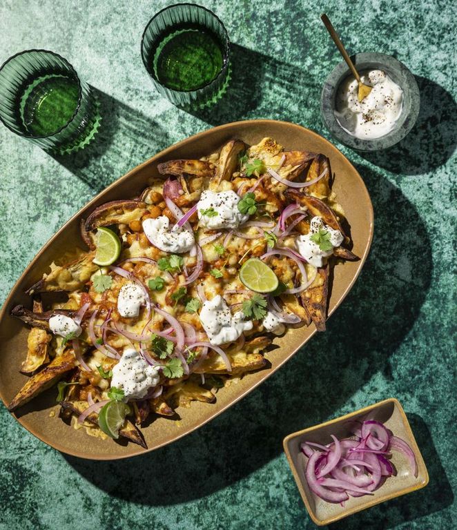Photo of Chana Masala Cheese Fries