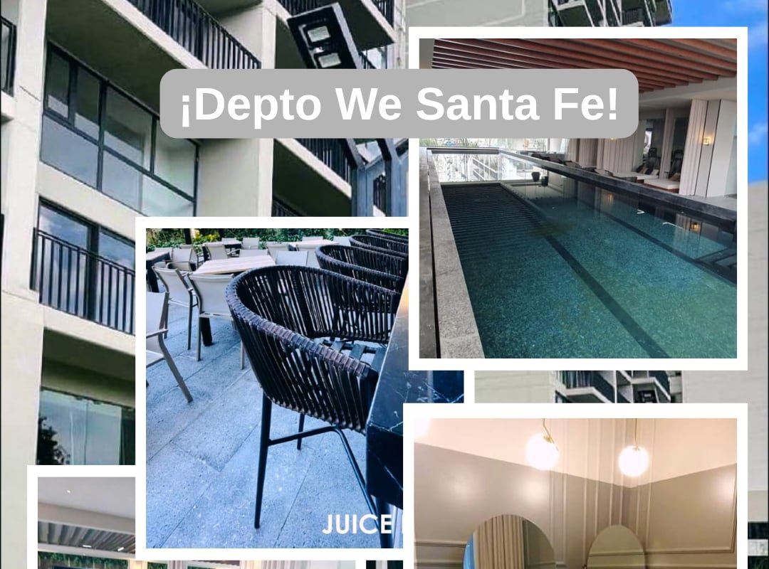 Santa Fe Torre We “3 habitaciones” Alberca, Gym gallery image 2