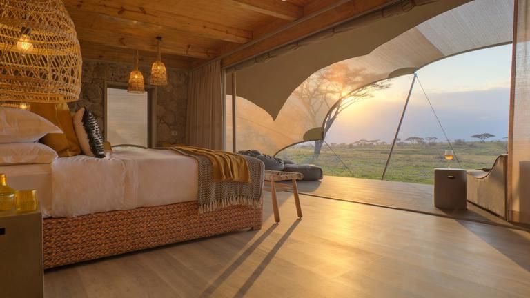 Namiri Plains Camp Family Tent