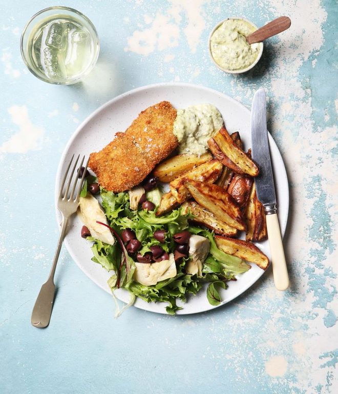 Photo of Hake & Sweet Potato Chips