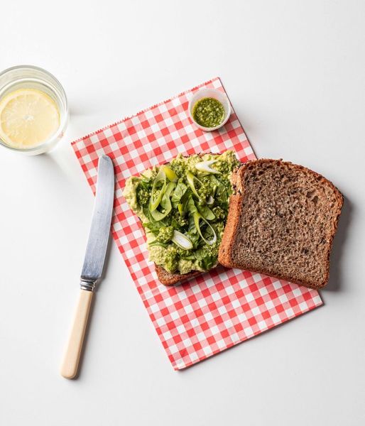 Photo of All The Greens Avocado Open Sandwich