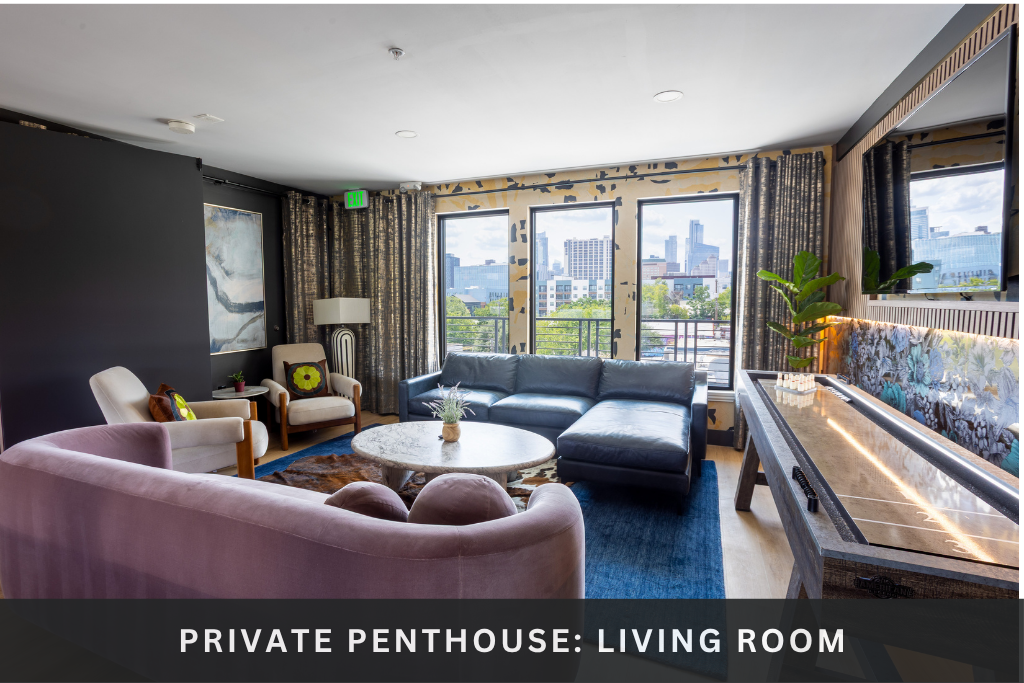 Inn Cahoots Penthouse – 4BR w/ Rooftop & Pool gallery image 2