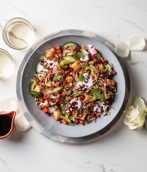 Photo of Pomegranate & Pearled Barley Salad