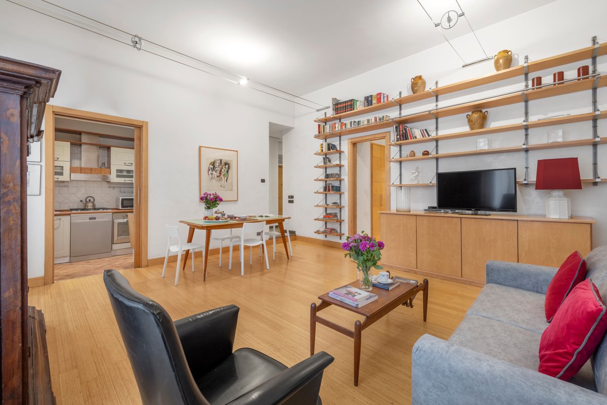 Beige luxury apartment Rome