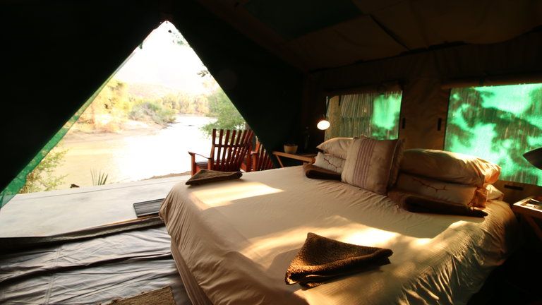 Epupa Camp Tented Double Room (Honeymoon Tent)