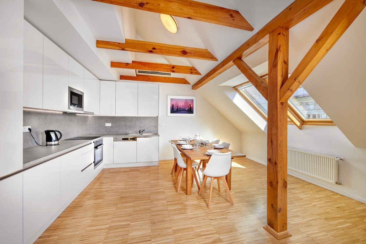 Prague Penthouse Apt. w/ Terrace gallery image 4