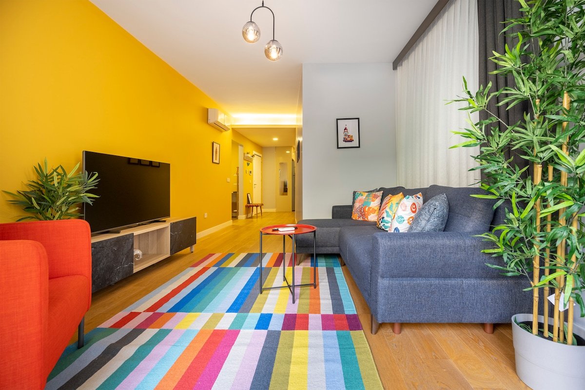 “UrbanOasis#5” 3BR duplex – 24/7 security – Galata gallery image 2