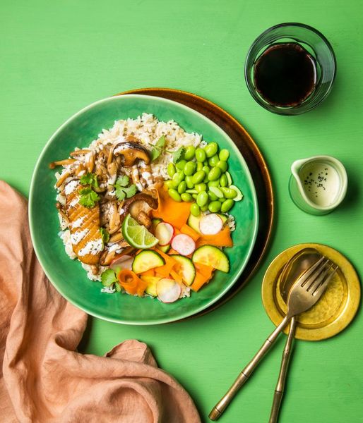 Photo of Teriyaki Mushroom Bowl