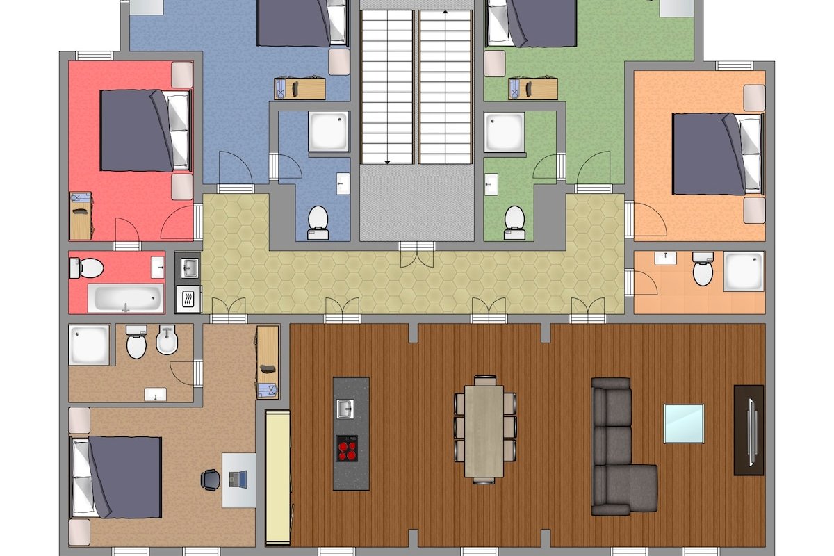 Glamour Premium 5BR, 5BA, AC, Balcony (Old Town) gallery image 3