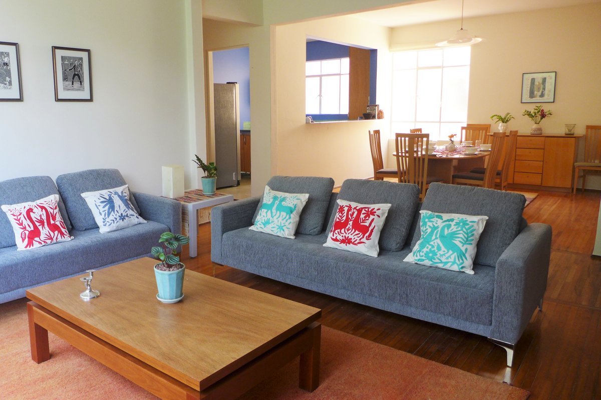 Beautiful sunny apartment in trendy Condesa