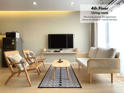 Two Apartments/4Bedrooms/Khaosan Road/Grand Palace