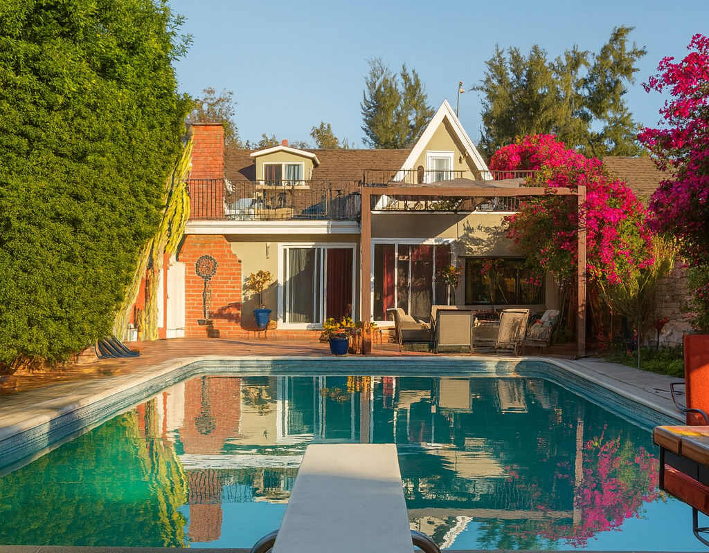 Artistic House in Upscale Neighborhood of Glendale