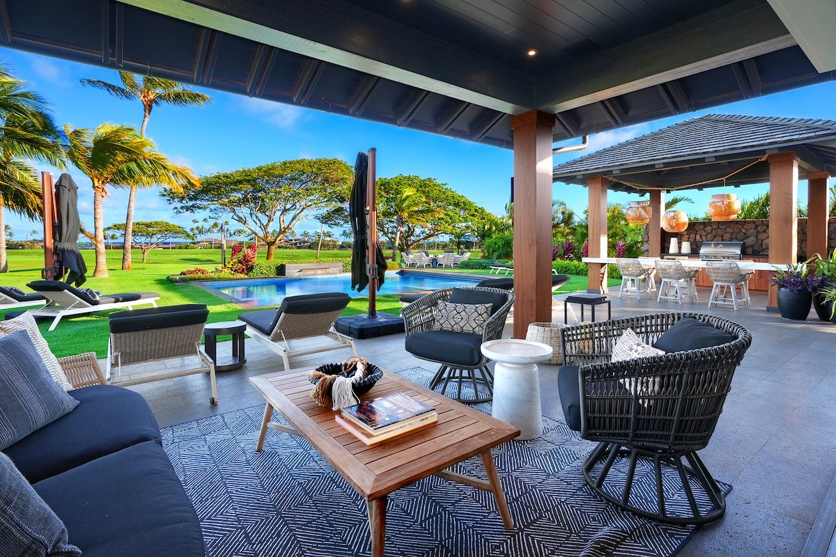 Hale Pakika at Kukui’ula: 5BR Lux w/ Pool & Views gallery image 4