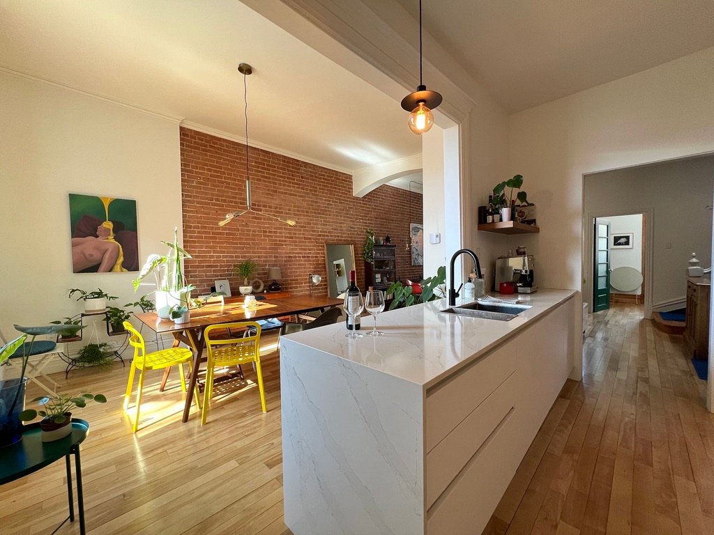 Magnifique appartement dans triplex victorien