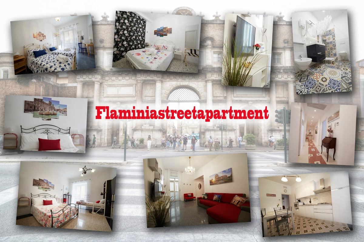 Flaminia street apartment in the center of Rome