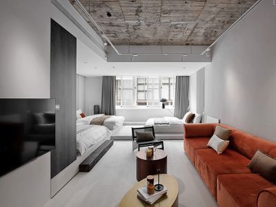 D apt . DUMO. /雙層獨享/台北車站/頂級衛浴3/泡澡浴缸/景觀陽台/3F+5F