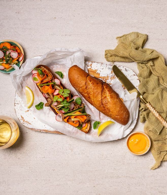 Photo of Lemongrass Beef Banh Mi