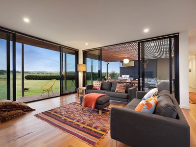 Rural views pool tennis & beach