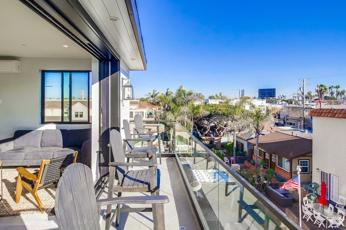 OCEAN VIEW – 1 block to the beach (6br/5ba) gallery image 5