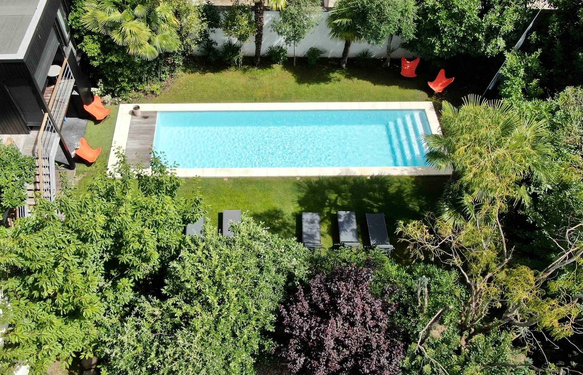 Maison moderne, piscine Bordeaux le Bouscat gallery image 4