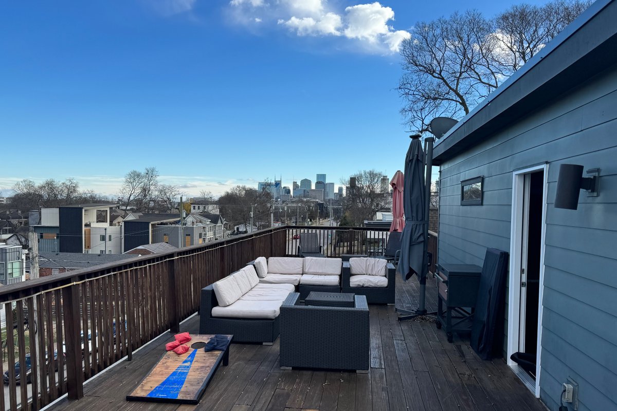 Downtown View Roof Deck*Sleeps 12*1.5 to Broadway
