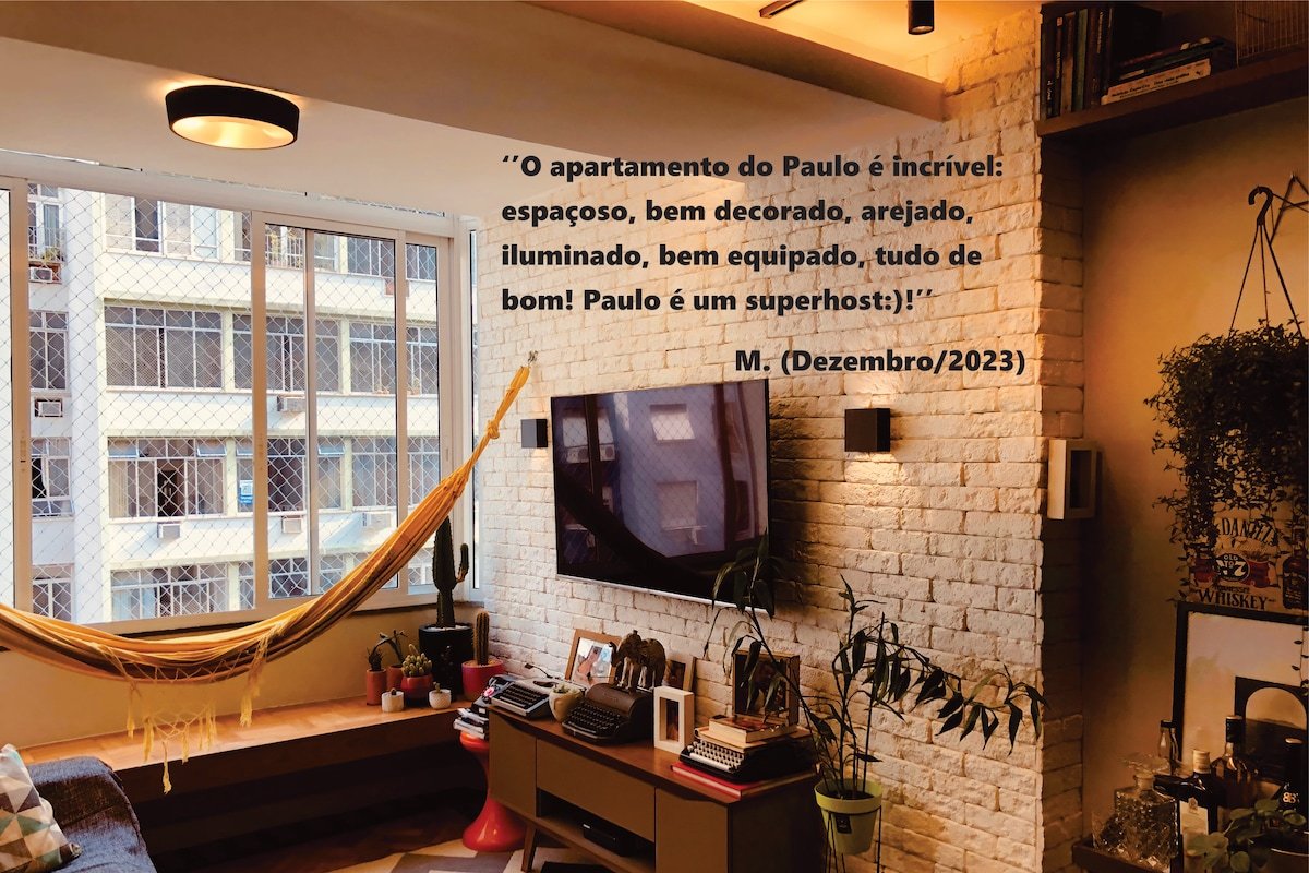 Apê Laranjeiras: vaga, Netflix e metrô a 200m gallery image 2