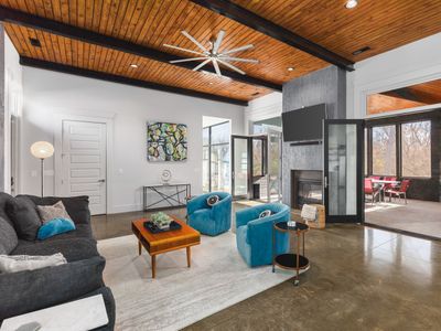 Unique Modern Ranch w/ Pool, Hot Tub, Fireplace