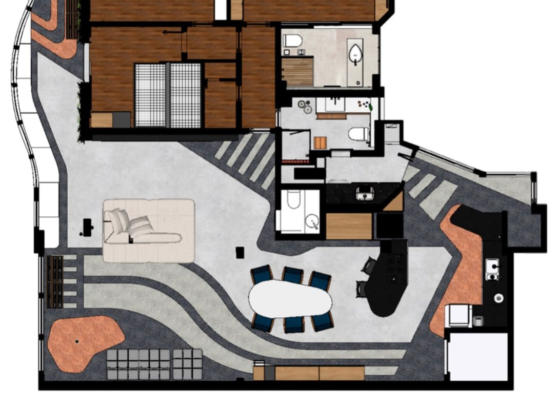 Stunning 3bd: All Brazilian Design Copa Beachfront gallery image 5