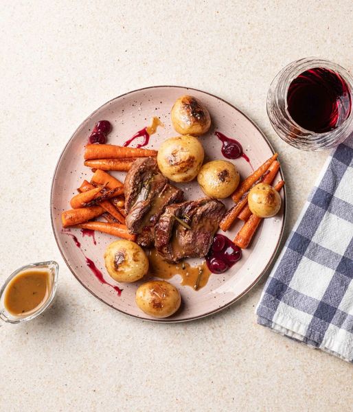 Photo of Fryer’s Cove Blueberry-glazed Venison