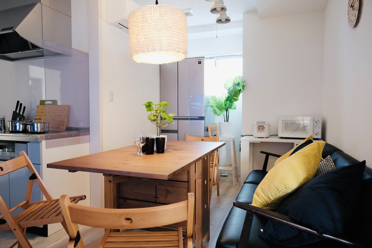 #KBK9A｜新宿・歌舞伎町｜5卧室95㎡超大平层｜超级繁华地段的摩登公寓｜地铁站步行3分钟 gallery image 3