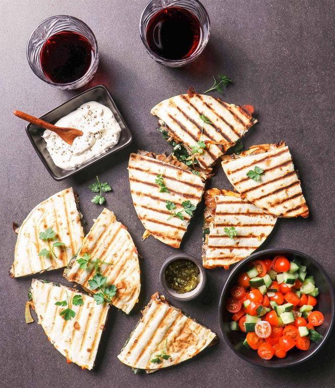 Photo of Melty Mushroom Quesadillas