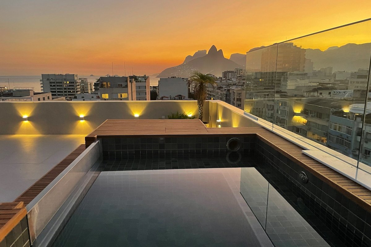 Apto c/ vista e piscina entre Ipanema e Copacabana gallery image 2