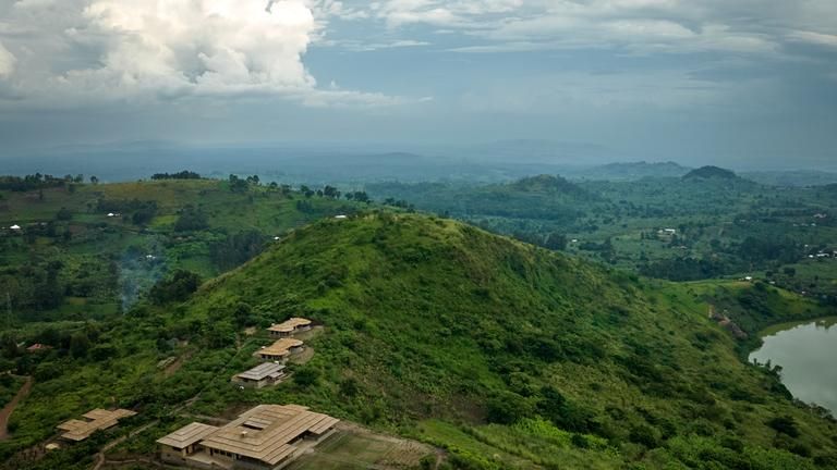Kibale Lodge - Ariel View