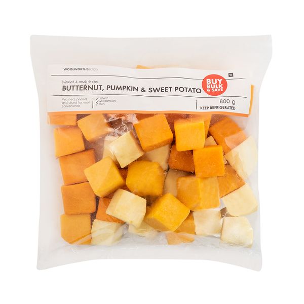 Photo of Bulk Butternut, Pumpkin & Sweet Potato 800 g