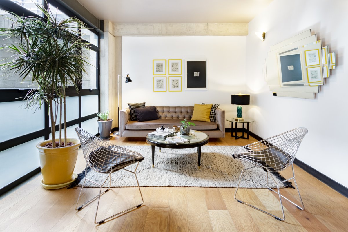 Explore La Roma from an Industrial-Chic Apartment