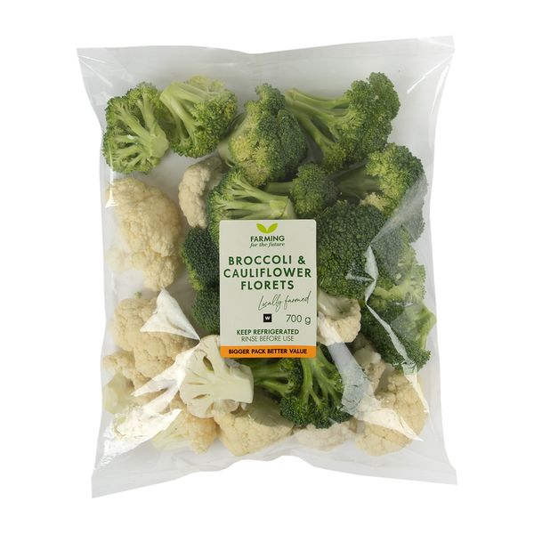 Photo of Broccoli & Cauliflower Florets 700 g