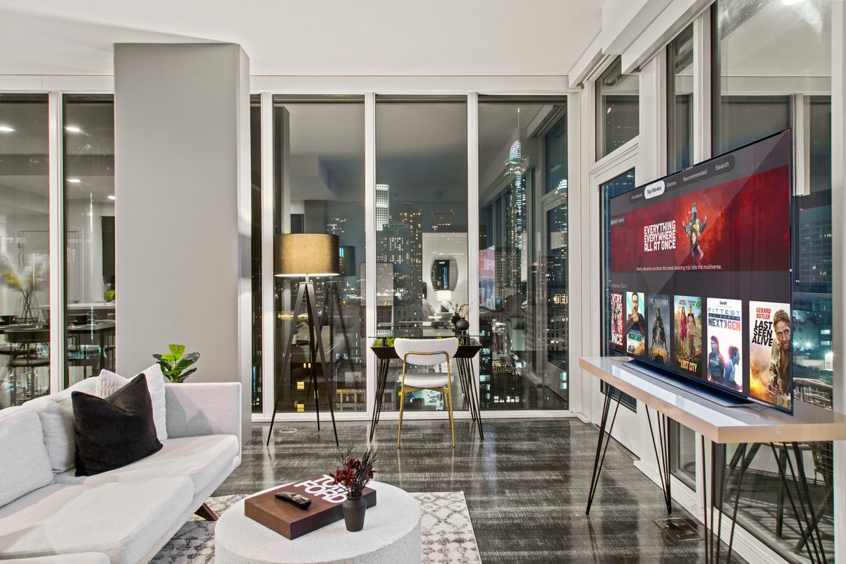 Corner High-Rise with Downtown Los Angeles Views