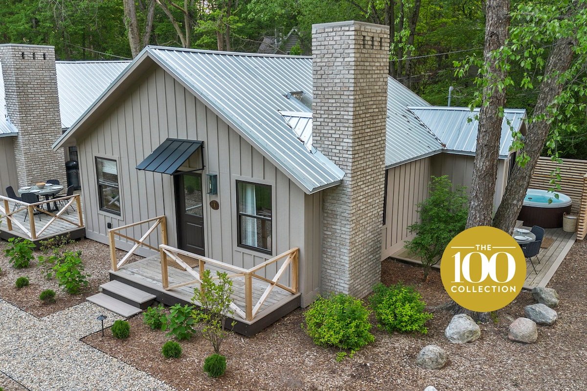 NEW! 1BR Cottage w/ Pool, Firepit, Walk to Beach