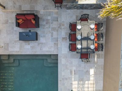 Serene Retreat: Pool, Luxury Living and Al Fresco