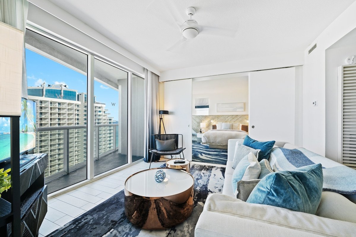 21st Floor w/ Ocean View – Resort Access: 2BR 2BA gallery image 5