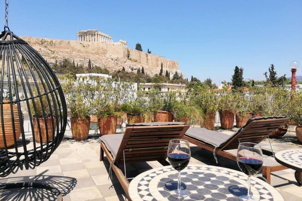 Stunning Acropolis view apartment gallery image 5