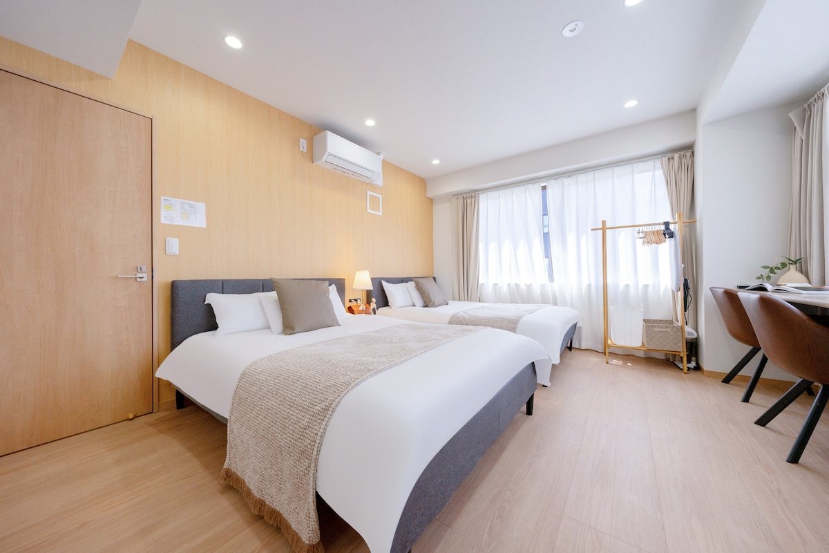 最大14人入住：2层楼独享/多卧室/厨房/电视/空调/WIFI/洗衣机/日比谷线八丁堀站7分钟 gallery image 5