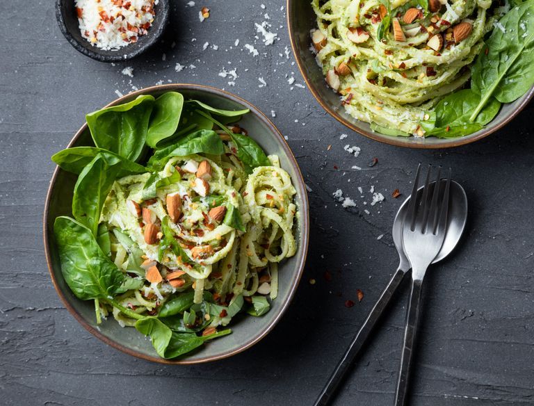 Photo of BROCCOLI & BASIL PESTO PASTA
