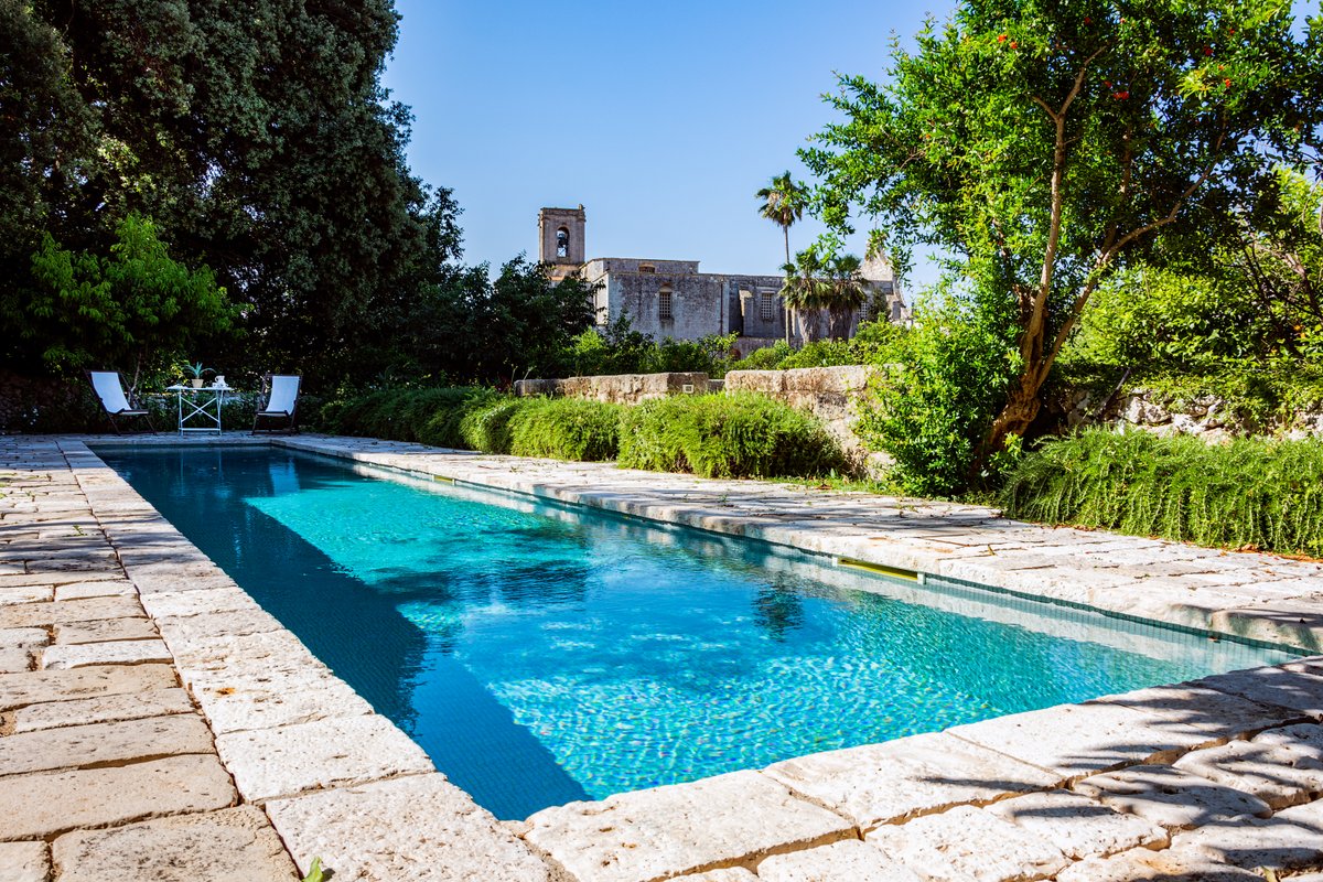 Palazzo Ferramosca (pool and garden) near Otranto