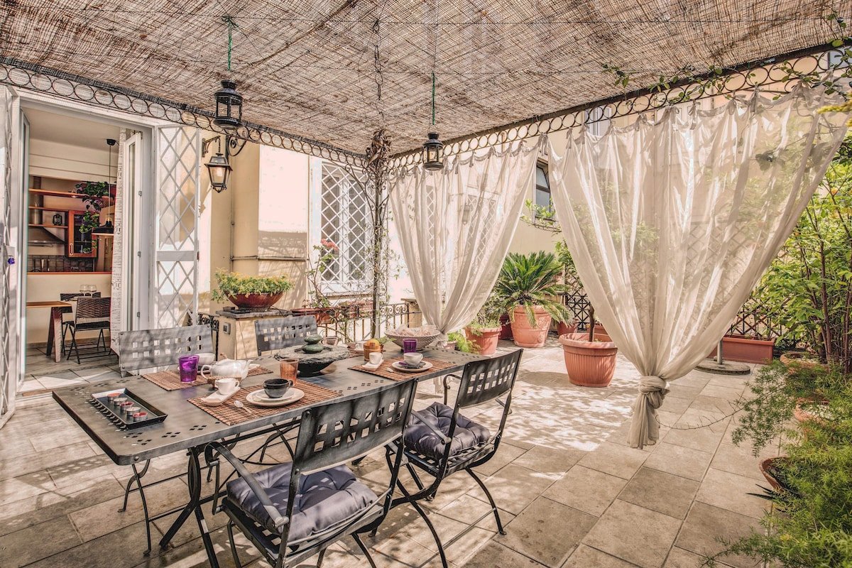 Apartment with terrace near Vatican Domus Lunae gallery image 3