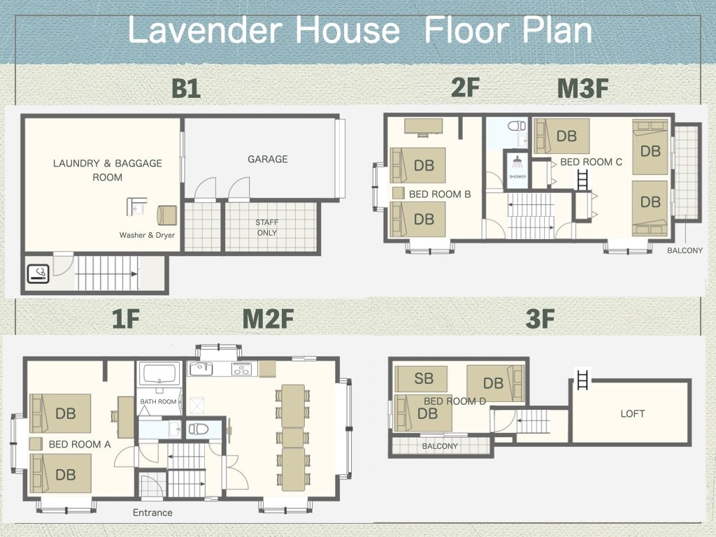 180㎡/5 min walk from sta./Lavender House gallery image 4